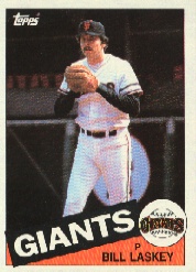 1985 Topps Baseball Cards      331     Bill Laskey